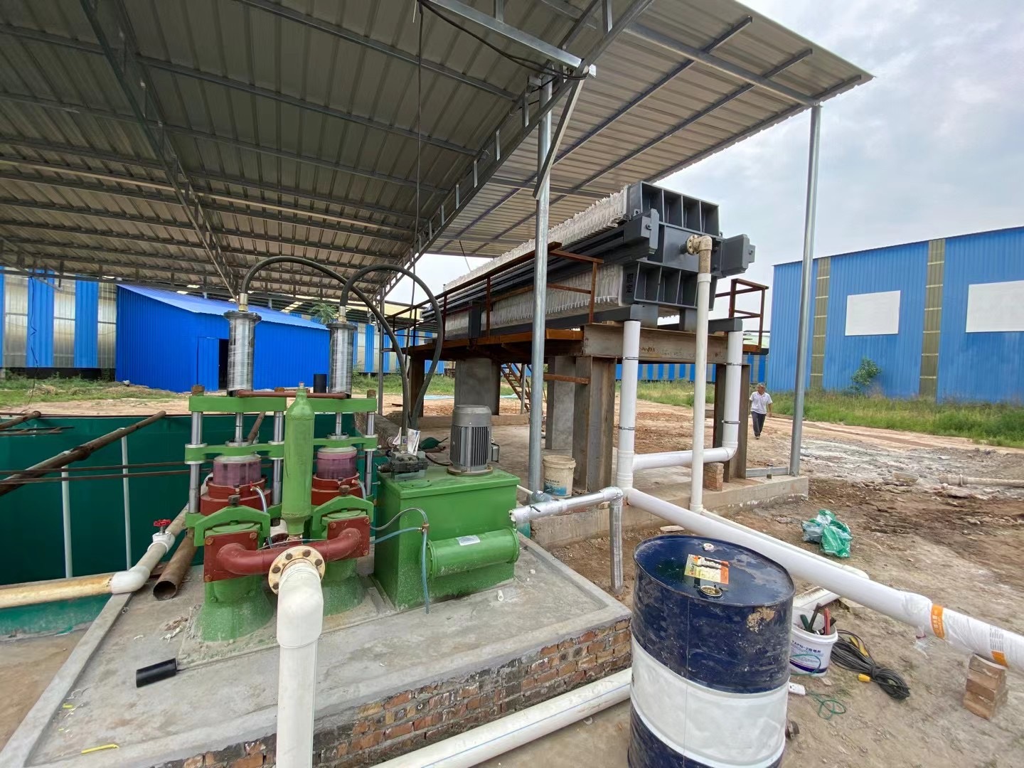 磚廠用壓濾機客戶現(xiàn)場3 磚廠用壓濾機客戶現(xiàn)場3