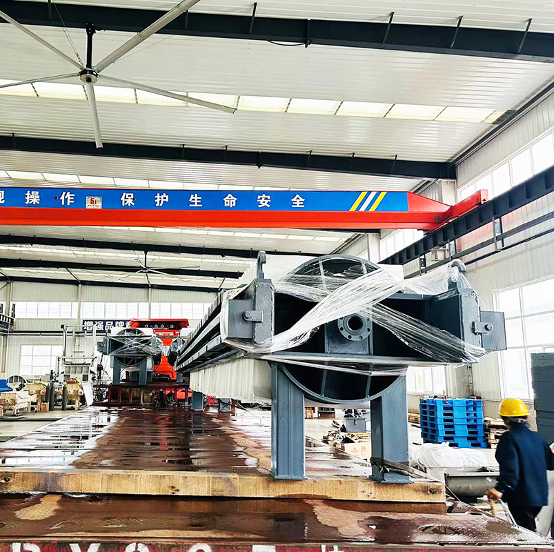 自動拉板高壓圓形壓濾機2 自動拉板高壓圓形壓濾機2